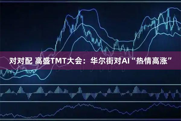 对对配 高盛TMT大会：华尔街对AI“热情高涨”