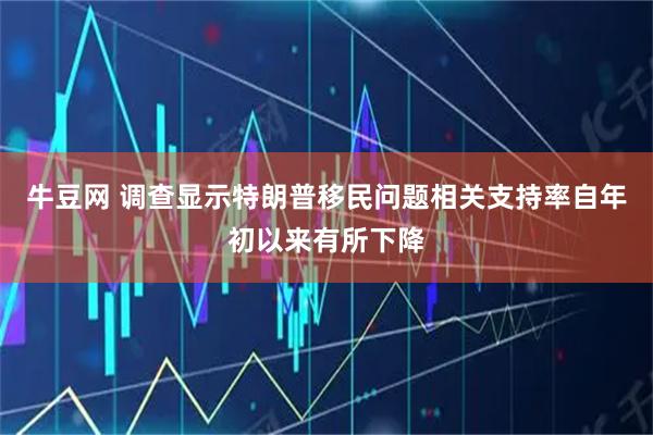 牛豆网 调查显示特朗普移民问题相关支持率自年初以来有所下降