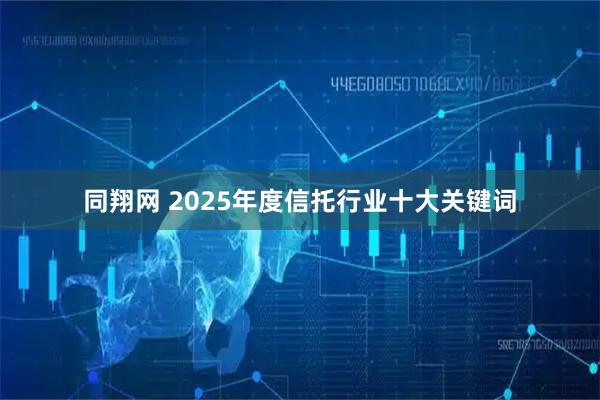 同翔网 2025年度信托行业十大关键词